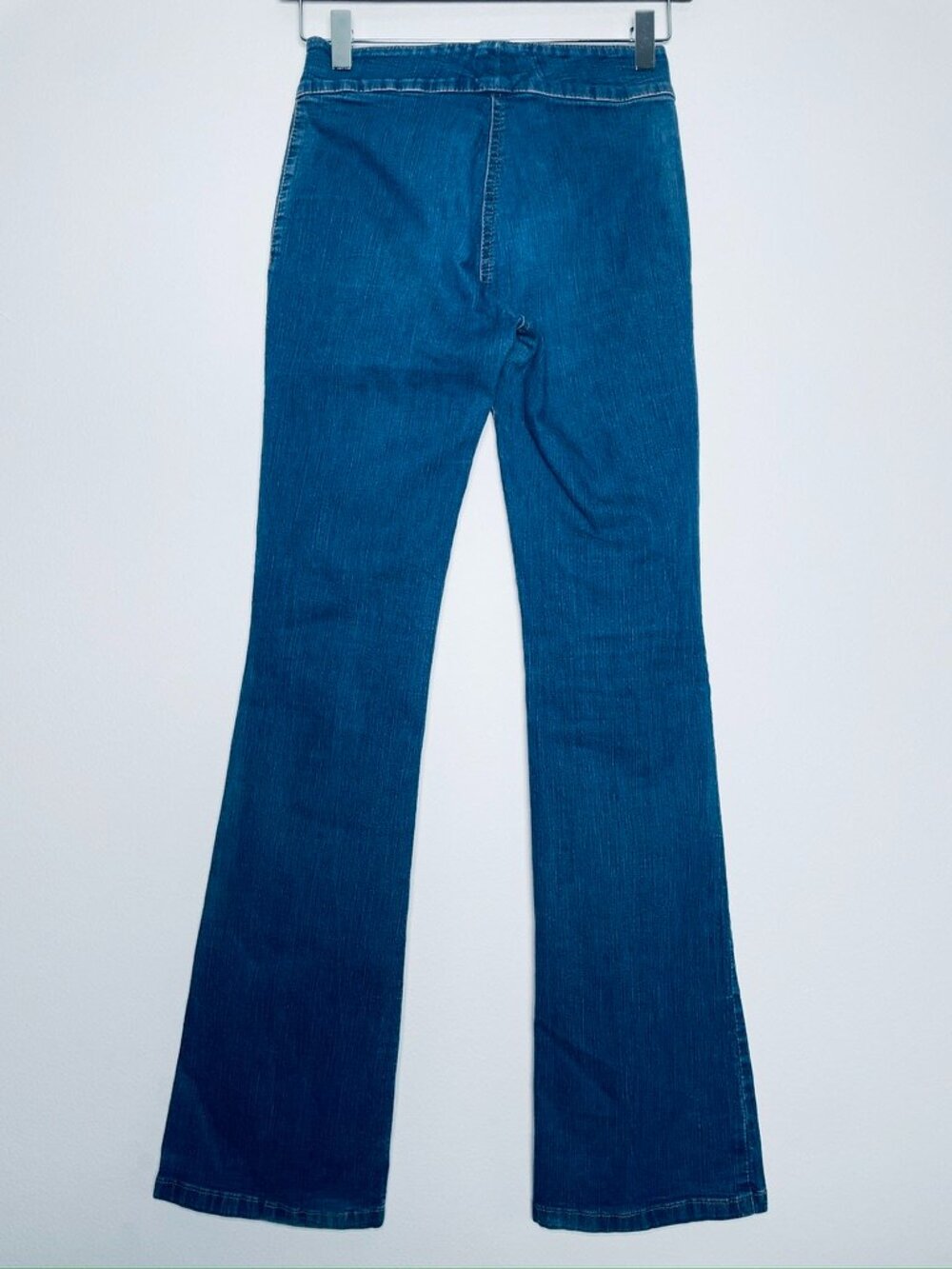 MISS SIXTY Vintage Y2K Layered Waist Flare Jeans Size 25 Medium Wash - Picture 3 of 8